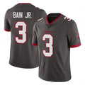TB.Buccaneers #3 Rueben Bain Jr. Player Pewter Limited Alternate Vapor Home Game Gdoa Stitched Jerseys