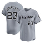 C.White Sox #23 Andrew Benintendi Player Gray Road Limited Home Gdoa Stitched Jerseys