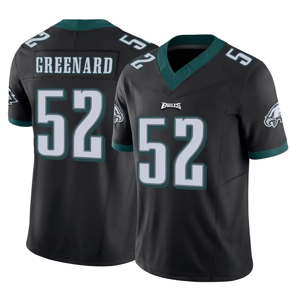 P.Eagles #52 Jonathan Greenard Player Black Limited Vapor F.U.S.E. Home Game Gdoa Stitched Jerseys