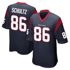 H.Texans #86 Dalton Schultz Player Navy Home Game Gdoa Stitched Jerseys