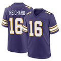 M.Vikings #16 Will Reichard Player Purple Classic Home Game Gdoa Stitched Jerseys