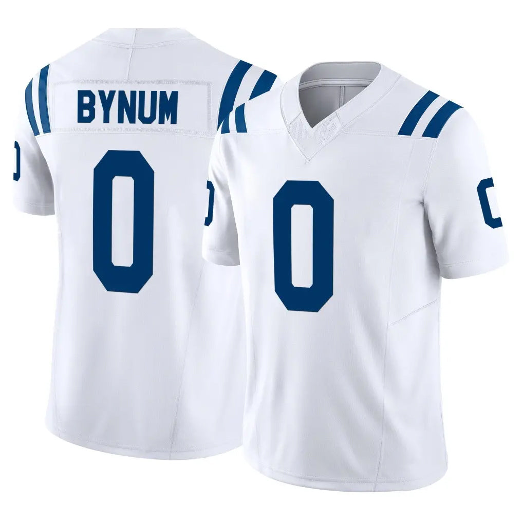 IN.Colts #0 Camryn Bynum Player White Limited Vapor F.U.S.E. Home Game Gdoa Stitched Jerseys