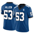 IN.Colts #53 CJ Allen Player Royal Limited Indiana Nights Alternate Vapor F.U.S.E. Home Game Gdoa Stitched Jerseys