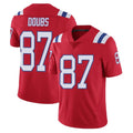 NE.Patriots #87 Romeo Doubs Player Red Vapor Untouchable Home Game Gdoa Stitched Jerseys