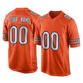 Custom C.Bears Orange Home Game Any Name & Numbers Gdoa Stitched Jerseys