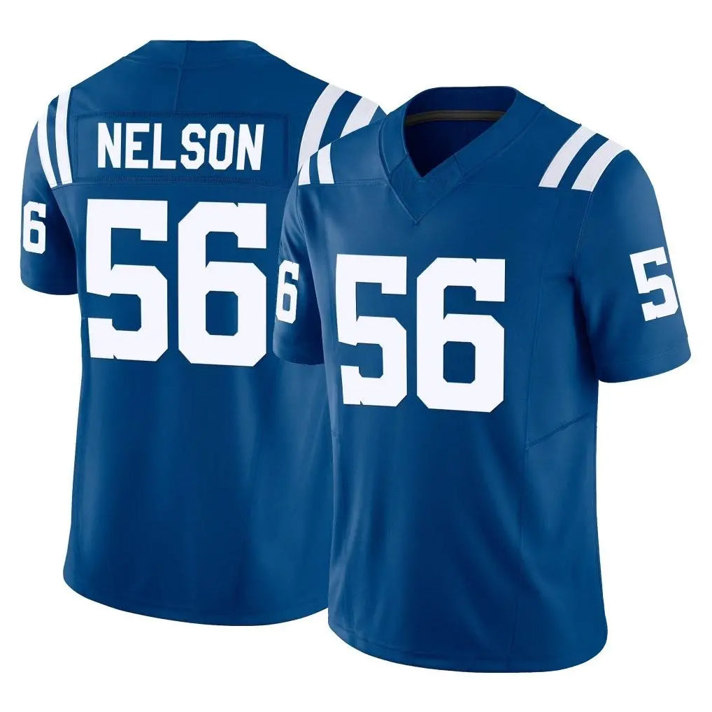 IN.Colts #56 Quenton Nelson Player Royal Limited Vapor F.U.S.E. Home Game Gdoa Stitched Jerseys