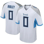 T.Titans #0 Calvin Ridley Player White Home Game Gdoa Stitched Jerseys