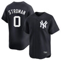 NY.Yankees #0 Marcus Stroman Player Navy Alternate Limited Home Fdoa Stitched Jerseys