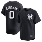 NY.Yankees #0 Marcus Stroman Player Navy Alternate Limited Home Fdoa Stitched Jerseys