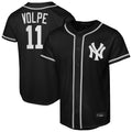 NY.Yankees #11 Anthony Volpe Player Black Out Game Fdoa Stitched Jerseys