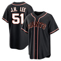 SF.Giants #51 Jung Hoo Lee Player Black Fashion Out Home Limited Fdoa Stitched Jerseys