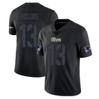 NE.Patriots #13 Mack Hollins Player Black Impact LImited Home Game Gdoa Stitched Jerseys
