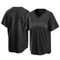 LA.Angels #6 Anthony Rendon Player Black Pitch Fashion T-shirt Fdoa Stitched Jerseys