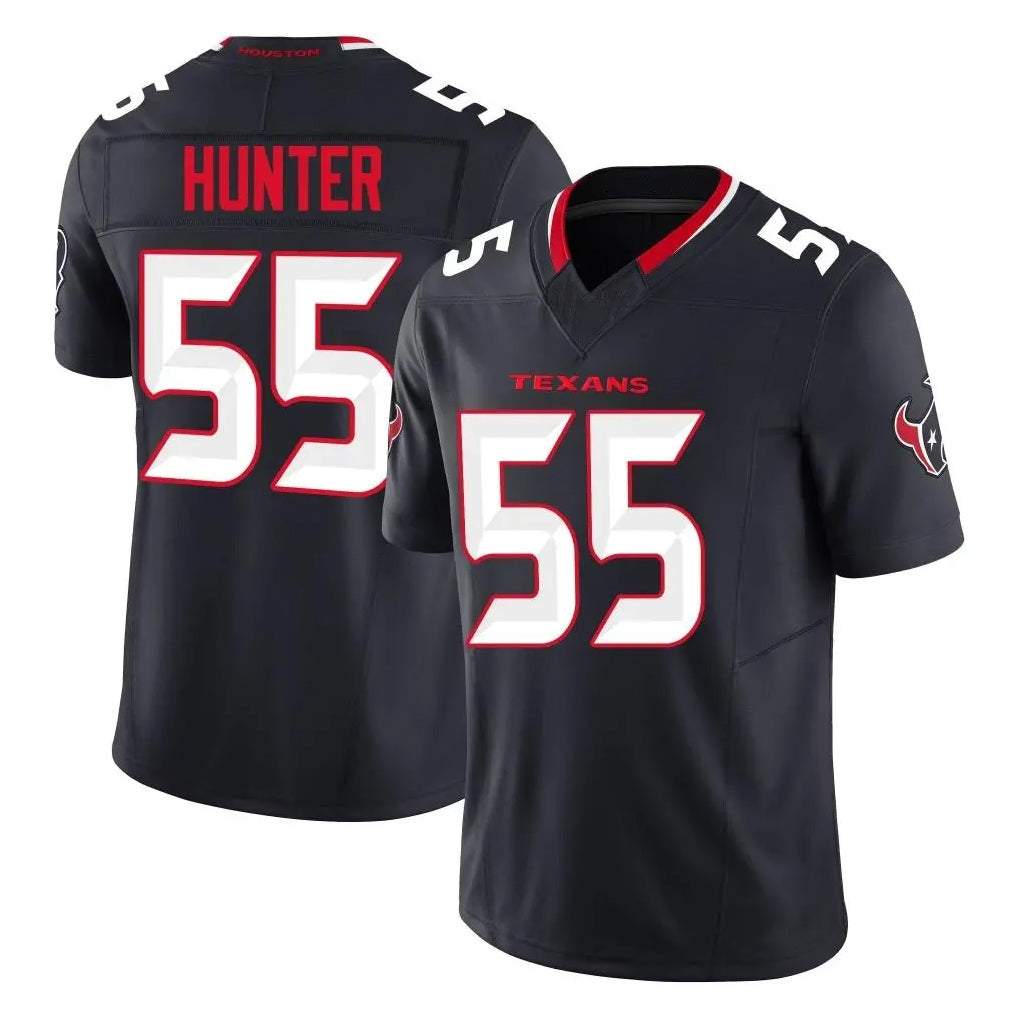 H.Texans #55 Danielle Hunter Player Navy Limited Alternate Vapor F.U.S.E. Home Game Gdoa Stitched Jerseys