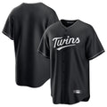 M.Twins ## Twins Blank Player Black Home Game Fdoa Stitched Jerseys