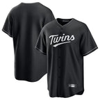 M.Twins ## Twins Blank Player Black Home Game Fdoa Stitched Jerseys