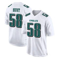 P.Eagles #58 Jalyx Hunt Player White Tundra Fashion Home Game Gdoa Stitched Jerseys