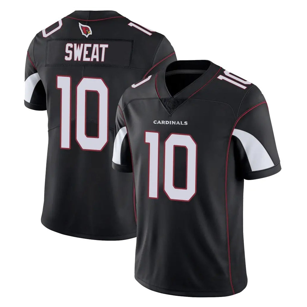 A.Cardinals #10 Josh Sweat Player Black Vapor Limited Home Game Gdoa Stitched Jerseys