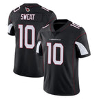 A.Cardinals #10 Josh Sweat Player Black Vapor Limited Home Game Gdoa Stitched Jerseys