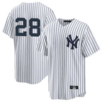 NY.Yankees #28 Austin Wells Player White Game Fdoa Stitched Jerseys