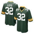 GB.Packers #32 MarShawn Lloyd Player Green Home Game Gdoa Stitched Jerseys