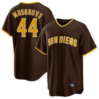 S.Diego Padres #44 Joe Musgrove Player Brown Home Game Fdoa Stitched Jerseys