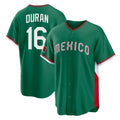 B.Red Sox #16 Jarren Duran Player Green Mexico 2026 World Classic Home Game Gdoa Stitched Jerseys