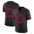 SF.49ers #23 Christian McCaffrey Player Black Alternate Limited Vapor Untouchable Home Game Gdoa Stitched Jerseys