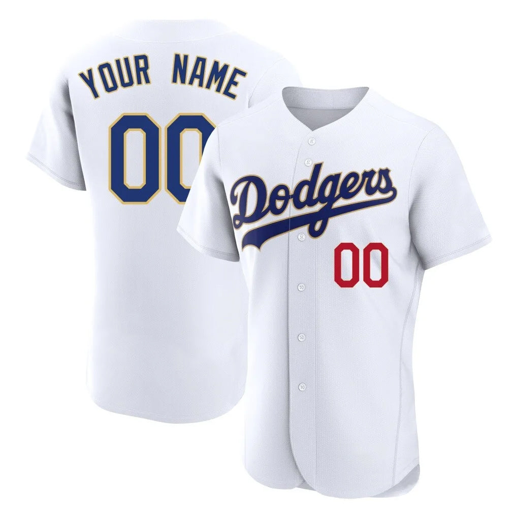 Custom LA.Dodgers Gold White 2026 Collection Stadium Limited Elite Home Game Any Name & Number Gdoa Stitched Jerseys