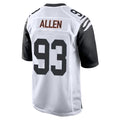 C.Bengals #93 Jonathan Allen Player White Alternate Home Game Gdoa Stitched Jerseys