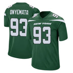 NY.Jets #93 David Onyemata Player Green Home Game Gdoa Stitched Jerseys