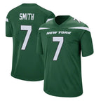 NY.Jets #7 Geno Smith Player Green Home Game Gdoa Stitched Jerseys