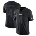 NE.Patriots #4 Craig Woodson Player Black Impact LImited Home Game Gdoa Stitched Jerseys