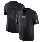 NE.Patriots #4 Craig Woodson Player Black Impact LImited Home Game Gdoa Stitched Jerseys