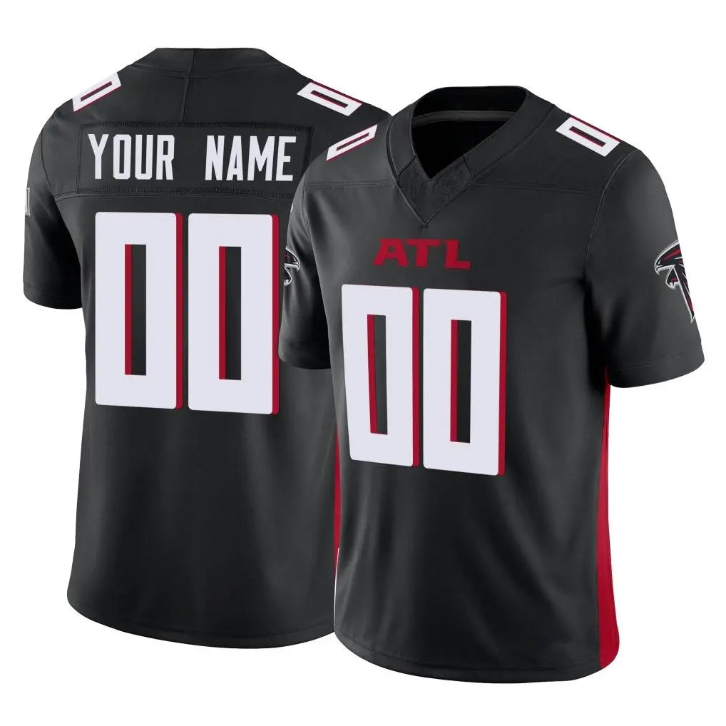Custom A.Falcons #Black Vapor F.U.S.E. Limited Home Game Any Name & Numbers Gdoa Stitched Jerseys