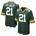 GB.Packers #21 Benjamin St-Juste Player Green Home Game Gdoa Stitched Jerseys