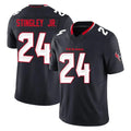 H.Texans #24 Derek Stingley Jr. Player Navy Limited Alternate Vapor F.U.S.E. Home Game Gdoa Stitched Jerseys
