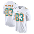 M.Dolphins #83 Kevin Coleman Jr. Player White Fashion Home Game Gdoa Stitched Jerseys