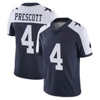 D.Cowboys #4 Dak Prescott Player Navy-White Limited Alternate Vapor Untouchable Home Game Gdoa Stitched Jerseys