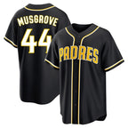 S.Diego Padres #44 Joe Musgrove Player Black 2026 Fashion Home Fdoa Stitched Jerseys