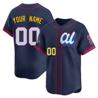 Custom S.Mariners Navy Limited American League All-Star Edition Any Name & Number Gdoa Stitched Jerseys