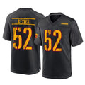 W.Commanders #52 Sonny Styles Player Black Home Game Gdoa Stitched Jerseys