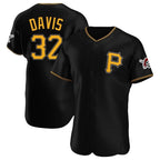 P.Pirates #32 Henry Davis Player Black Alternate 2025 Home Limited Elite Fdoa Stitched Jerseys