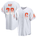 SF.Giants #38 Robbie Ray Player White City Connect Home Game Fdoa Stitched Jerseys