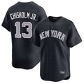 NY.Yankees #13 Jazz Chisholm Jr Player Navy Limited Home Fdoa Stitched Jerseys