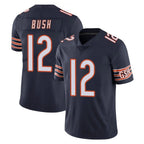 C.Bears #12 Devin Bush Player Navy Vapor Untouchable Limited Home Game Gdoa Stitched Jerseys