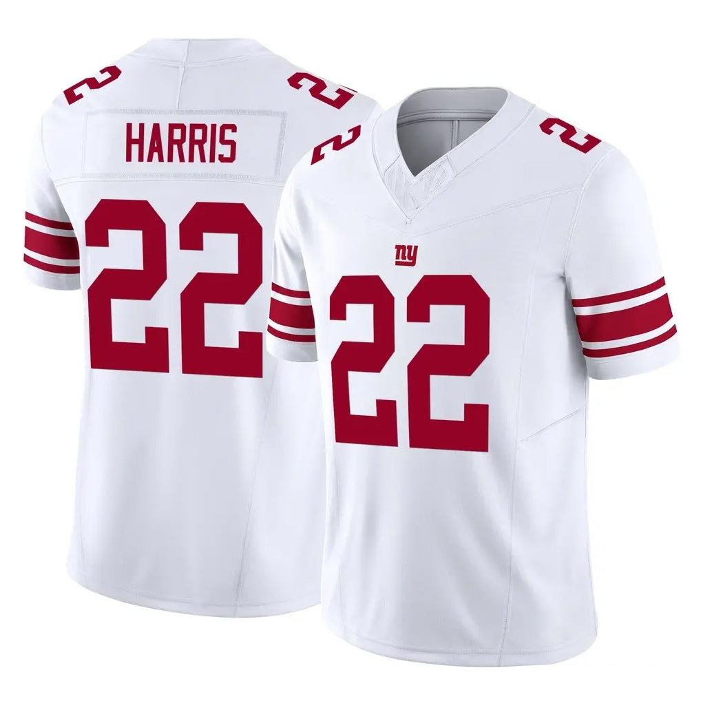 NY.Giants #22 Najee Harris Player White Limited Vapor F.U.S.E. Home Game Gdoa Stitched Jerseys