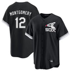 C.White Sox #12 Colson Montgomery Player Black Spring Training Game Gdoa Stitched Jerseys