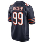 C.Bears #99 Gervon Dexter Sr. Player Navy Home Game Gdoa Stitched Jerseys