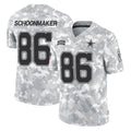 D.Cowboys #86 Luke Schoonmaker Player Arctic Camo Salute to Service Limited Home Game Gdoa Stitched Jerseys